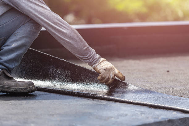 Professional Crawl Space Encapsulation technician working in Hingham, WI
